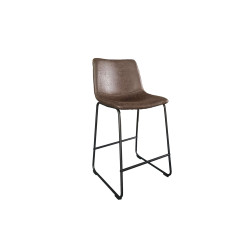 MANCIA-Chaise de comptoir (lot de 2)