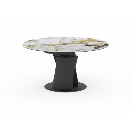 DEVONPORT - Table de séjour ronde - PIED TONO
