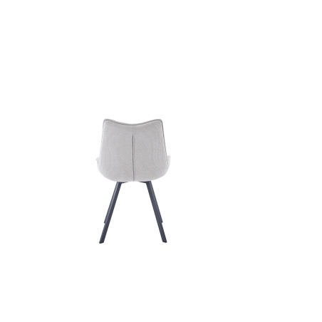 TOKYO-Chaise de séjour pivotante Beige (lot de 2) Couleur:Beige