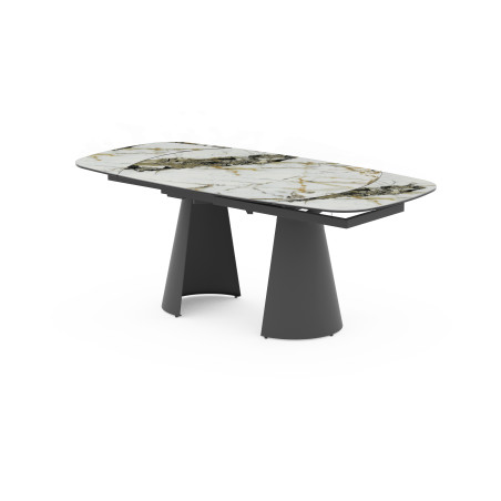 BUNBURY - Table de séjour - PIED LUNE