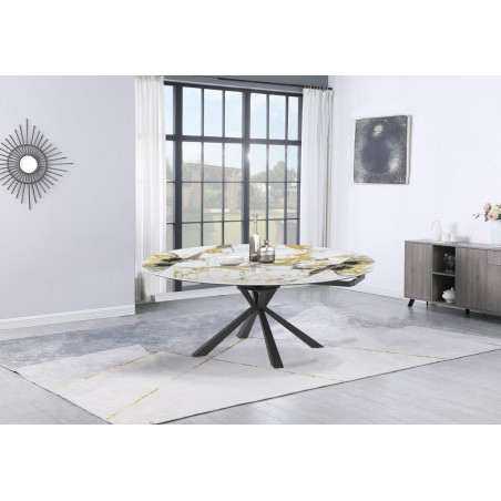 NEWCASTLE -Table de séjour - PIED STAR