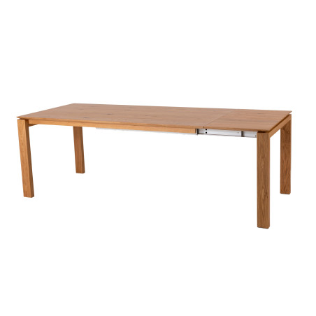 VERBIER - Table de séjour rectangulaire 1 allonge de 50 180/230