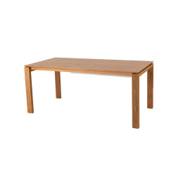 VERBIER - Table de séjour rectangulaire 1 allonge de 50 180/230
