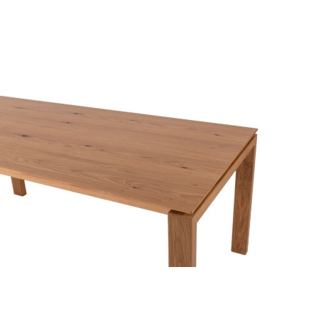 VERBIER - Table de séjour rectangulaire 1 allonge de 50 180/230