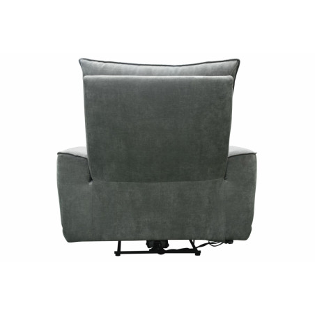 LOS ANGELES - FAUTEUIL RELAXATION ÉLECTRIQUE GRIS