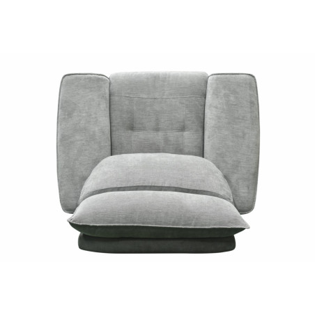 LOS ANGELES - FAUTEUIL RELAXATION ÉLECTRIQUE GRIS
