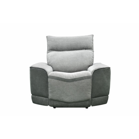LOS ANGELES - FAUTEUIL RELAXATION ÉLECTRIQUE GRIS