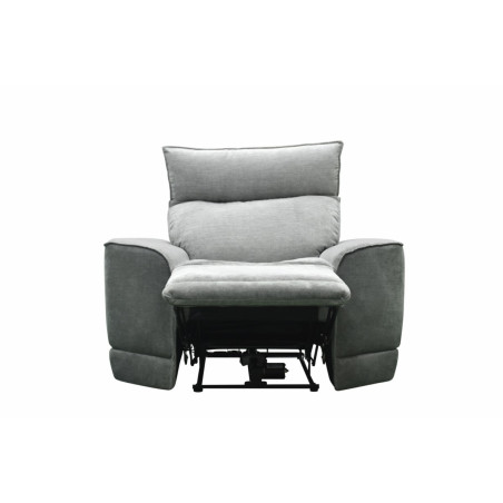 LOS ANGELES - FAUTEUIL RELAXATION ÉLECTRIQUE GRIS