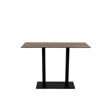 OSAKA -TABLE HAUTE RECTANGULAIRE EN 120