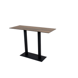 OSAKA -TABLE HAUTE RECTANGULAIRE EN 120