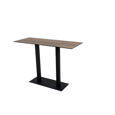 OSAKA -TABLE HAUTE RECTANGULAIRE EN 120