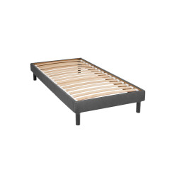 PRIMUS - SOMMIER À LATTES EN KIT  2 X 16 LATTES EN BOIS DE BOULEAU  HAUTEUR 28 CM 90 X 190 CM