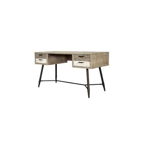 HECTOR - Bureau 4 tiroirs