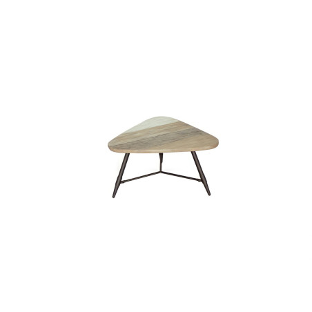 HECTOR - Table basse pieds métal H35cm