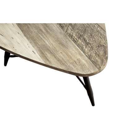 HECTOR - Table basse pieds métal H35cm