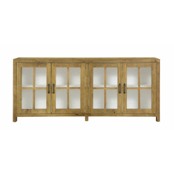 SYDNEY - Buffet 4 portes verre 2