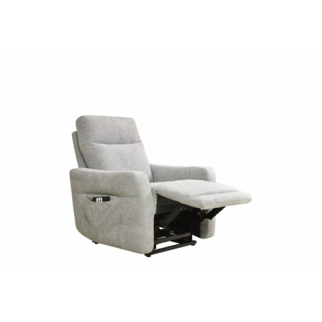 SALT LAKE - Fauteuil relaxation électrique 2 moteurs releveur CTL