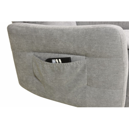 SALT LAKE - Fauteuil relaxation électrique 2 moteurs releveur CTL