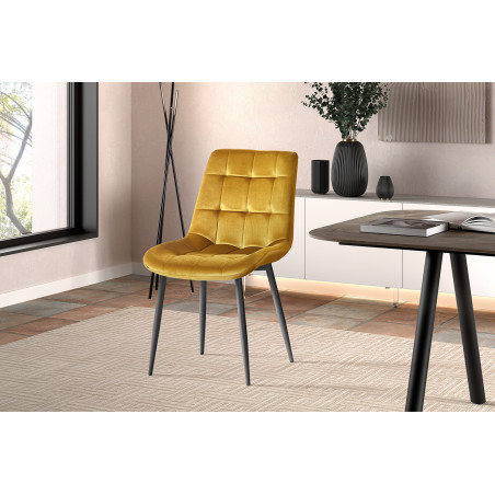 GOLDEN-chaises de séjour (lot de 2)