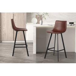 OZAN-Tabouret de bar (lot de 2) 2