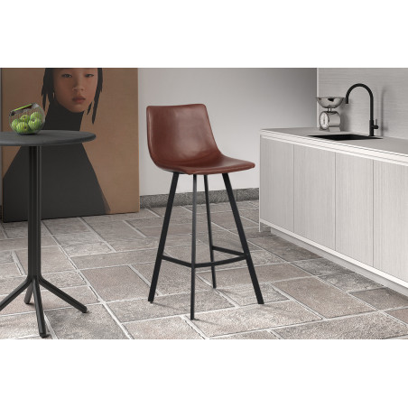 OZAN-Tabouret de bar (lot de 2)