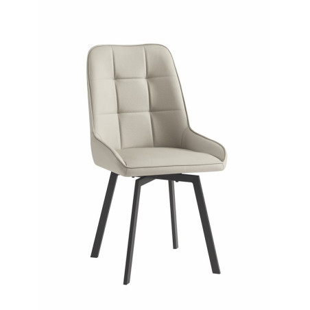 EASTON-Chaise de séjour pivotante (lot de 4)