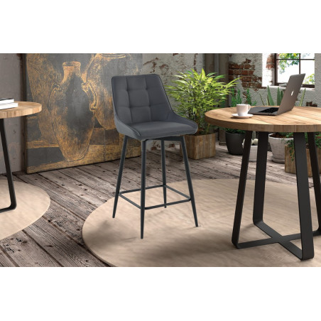 GENEVA-Tabouret de bar (lot de 2)