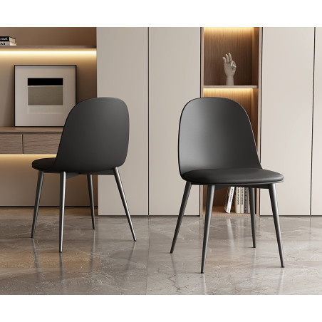 RAISA-Chaise de séjour (lot de 2)
