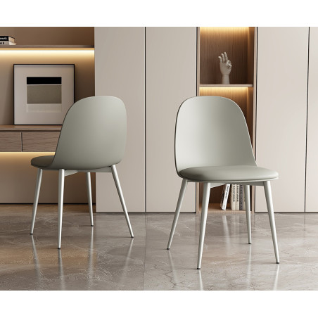 RAISA-Chaise de séjour (lot de 2)