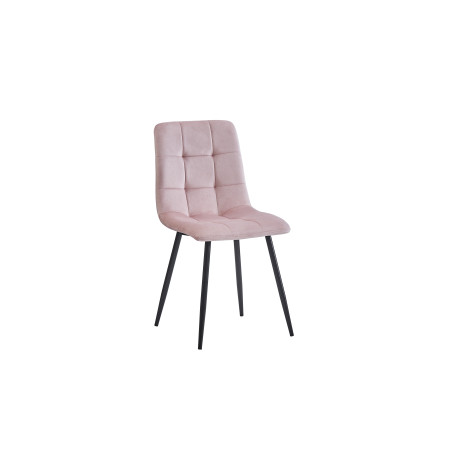 WASHINGTON-Chaise de séjour Vert bouteille (lot de 4) Couleur:Vieux rose
