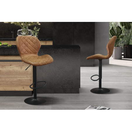 MALAGA-Tabouret de bar (lot de 2)