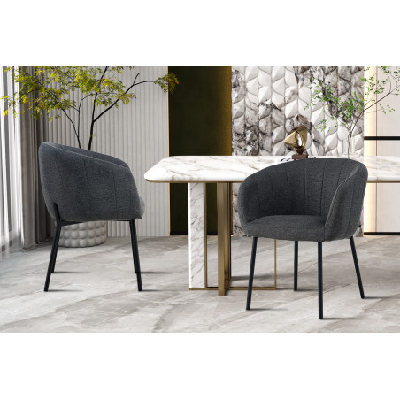 SEVILLA-Chaise de séjour (lot de 2)
