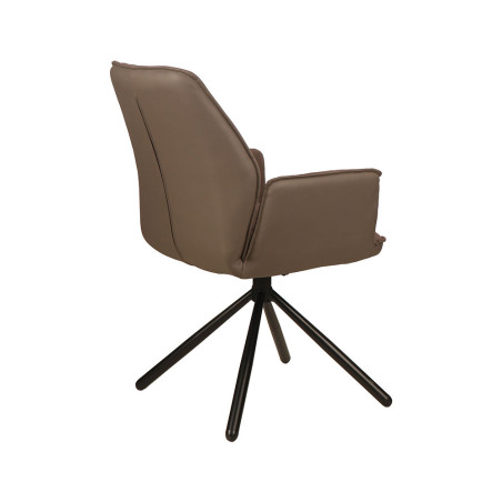 VANCOUVER-Fauteuil de séjour pivotant (lot de 2)