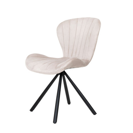 VICTORIA-Chaise de séjour pivotante (lot de 2)