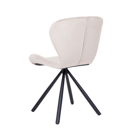 VICTORIA-Chaise de séjour pivotante (lot de 2)