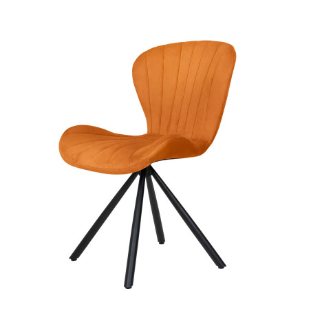 VICTORIA-Chaise de séjour pivotante (lot de 2)