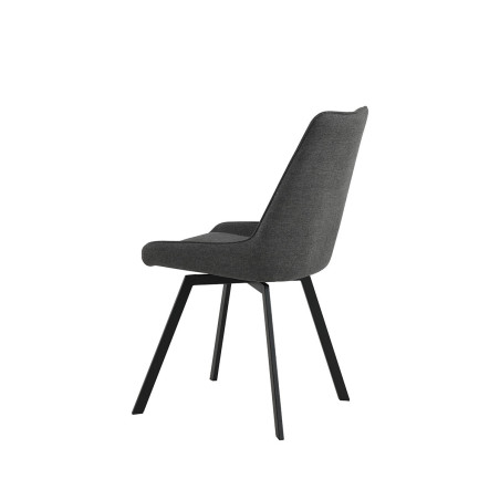 EASTON-Chaise de séjour pivotante (lot de 4)