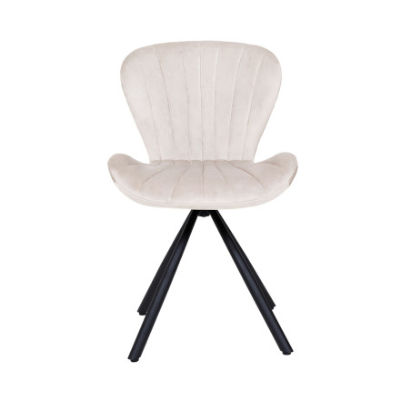 VICTORIA-Chaise de séjour pivotante (lot de 2)