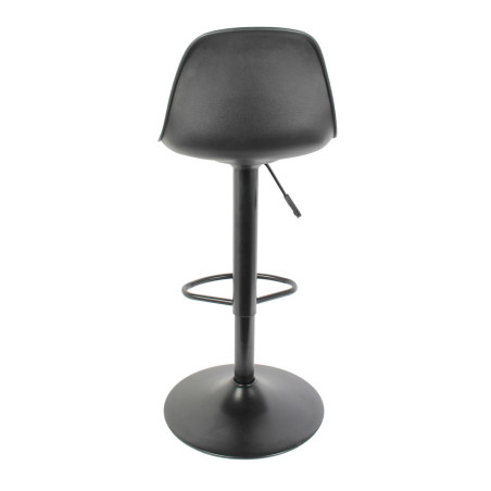 ISAK-Tabouret de bar Noir (lot de 2)